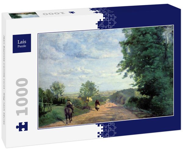 Produktbild: Lais Puzzle Jean-Baptiste-Camille Corot - Weg nach S&egrave;vres 1000 Teile