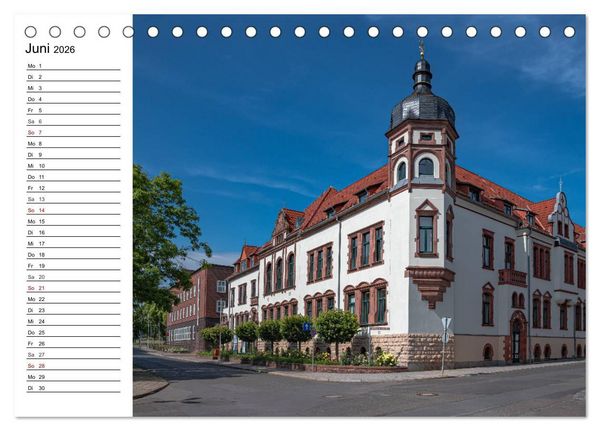 Produktbild: Sangerhausen (Tischkalender 2026 DIN A5 quer), CALVENDO Monatskalender
