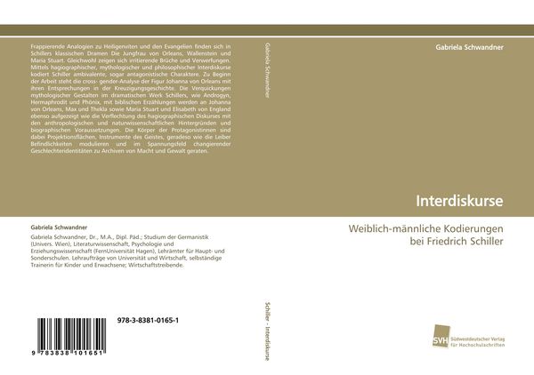 Interdiskurse, Taschenbuch von Gabriela Schwandner, Südwestdeutscher Verlag für Hochschulschriften, 9783838101651