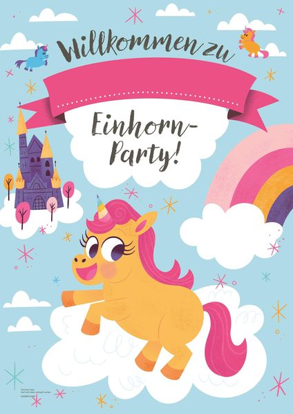 Produktbild: Feiere deine eigene Einhorn-Party