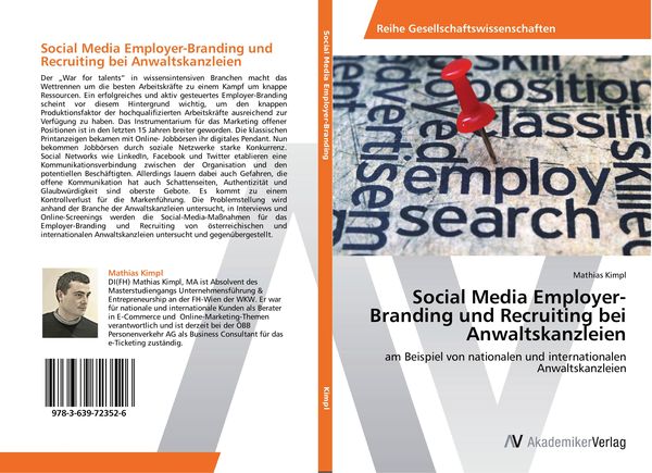 Produktbild: Social Media Employer-Branding und Recruiting bei Anwaltskanzleien