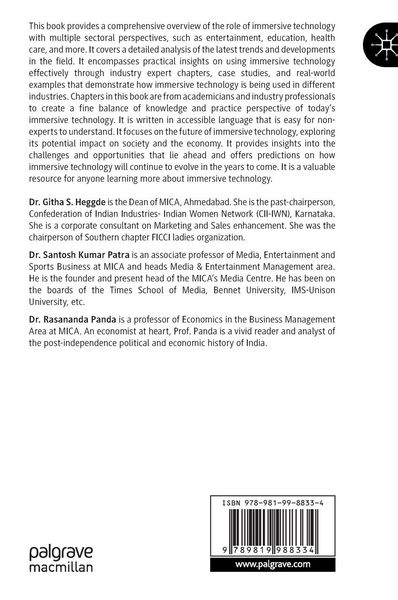 Produktbild: Immersive Technology and Experiences