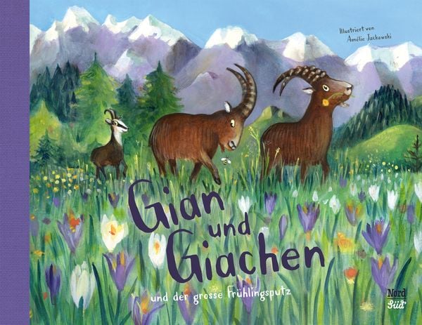 Gian und Giachen und der grosse Frühlingsputz, Gebundene Ausgabe von Amélie Jackowski, NordSüd Verlag, 9783314106002