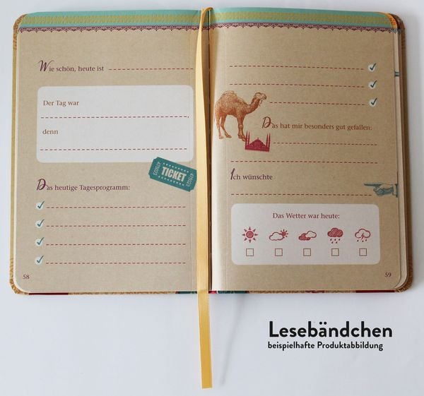 Produktbild: Reisetagebuch (Landkarte)