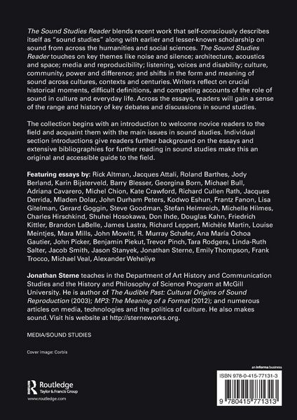 Produktbild: The Sound Studies Reader