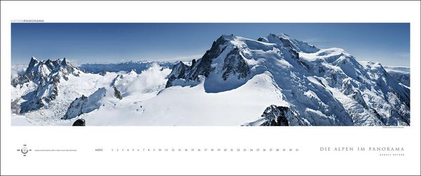 Produktbild: Die Alpen im Panorama