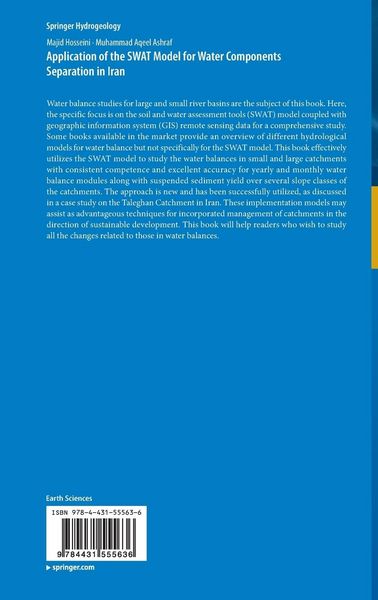 Produktbild: Application of the SWAT Model for Water Components Separation in Iran