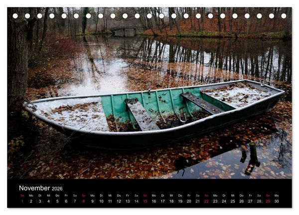 Produktbild: Jahreszeiten / 2026 (Tischkalender 2026 DIN A5 quer), CALVENDO Monatskalender