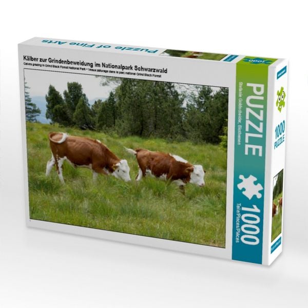 Produktbild: K&auml;lber zur Grindenbeweidung im Nationalpark Schwarzwald (Puzzle)