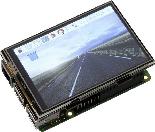 Joy-it RB-Display Kit 3.5 Touchscreen-Modul 8.9cm (3.5 Zoll) 480 x 320 Pixel Passend für (Entwicklungskits): Raspberry Pi inkl