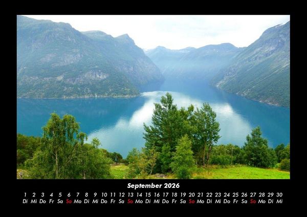 Produktbild: Berge 2026 Fotokalender DIN A3