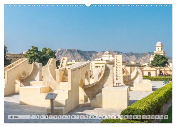 Produktbild: Indien - Imposant und Eindrucksvoll (hochwertiger Premium Wandkalender 2026 DIN A2 quer), Kunstdruck in Hochglanz