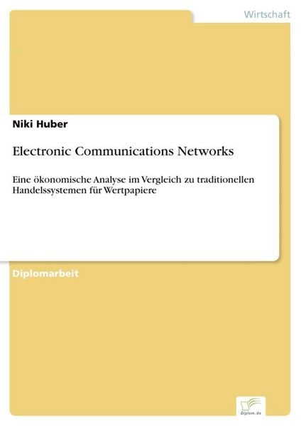 Produktbild: Electronic Communications Networks