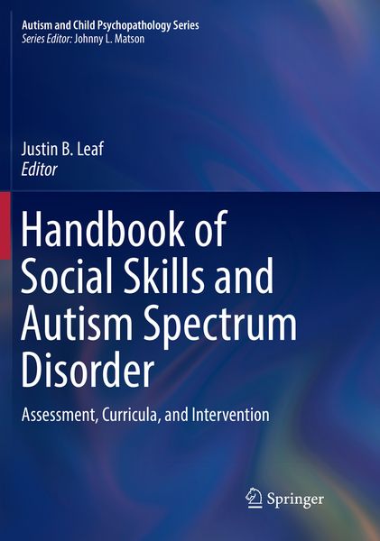 Produktbild: Handbook of Social Skills and Autism Spectrum Disorder