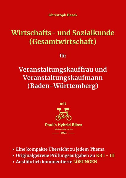 Produktbild: Wirtschafts- und Sozialkunde (Gesamtwirtschaft) f&uuml;r Veranstaltungskauffrau und Veranstaltungskaufmann (Baden-W&uuml;rttemberg)
