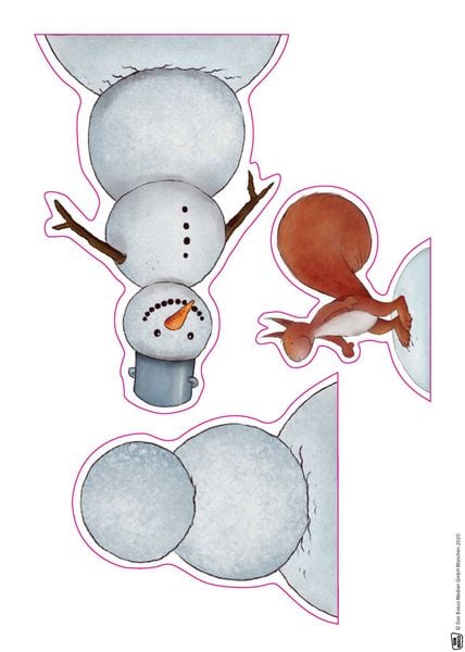 Produktbild: Emma und Paul erleben den Winter. Erz&auml;hlschienen-Figurenset