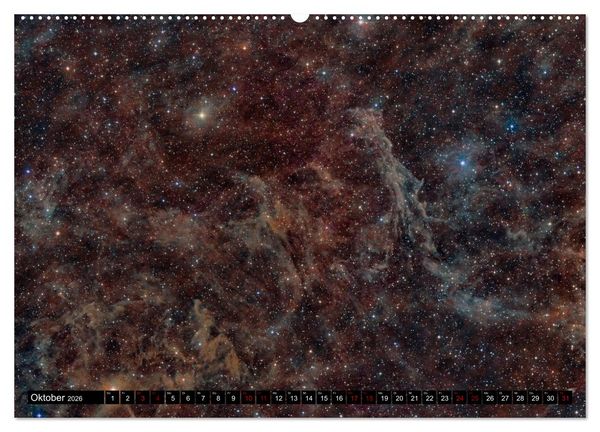 Produktbild: Deepsky 2026 (Wandkalender 2026 DIN A2 quer), CALVENDO Monatskalender