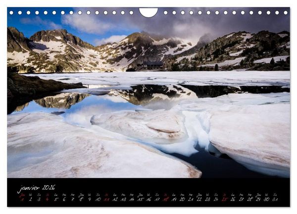 Produktbild: Miroirs des Pyr&eacute;n&eacute;es Catalanes (Calendrier mural 2026 DIN A4 vertical), CALVENDO calendrier mensuel