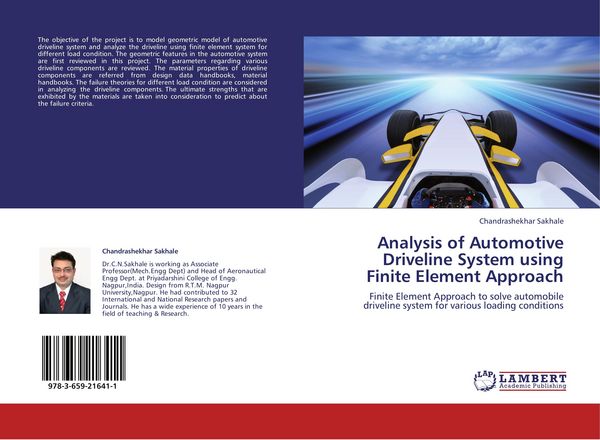 Produktbild: Analysis of Automotive Driveline System using Finite Element Approach
