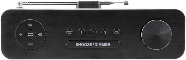 Produktbild: soundmaster DAB700SW Tischradio DAB+, UKW Bluetooth&reg;, AUX, DAB+, UKW, SD, USB Weckfunktion, Freisprechfunktion Schwarz