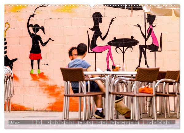 Produktbild: Streetart international (hochwertiger Premium Wandkalender 2026 DIN A2 quer), Kunstdruck in Hochglanz