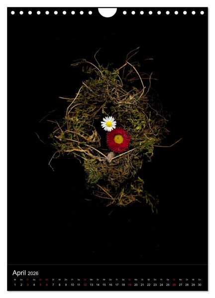Produktbild: Blumen bei Nacht (Wandkalender 2026 DIN A4 hoch), CALVENDO Monatskalender