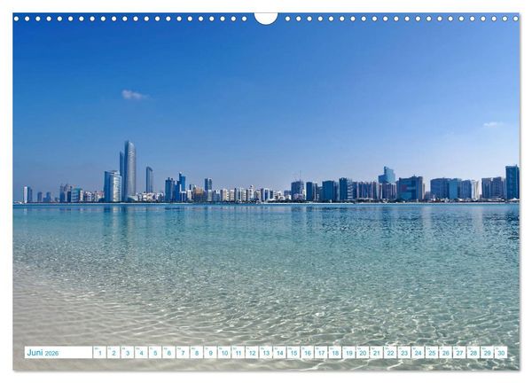 Produktbild: Atemraubendes Abu Dhabi - Idylle am Persischen Golf (Wandkalender 2026 DIN A3 quer), CALVENDO Monatskalender