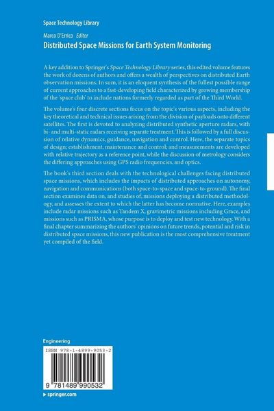 Produktbild: Distributed Space Missions for Earth System Monitoring