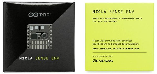 Produktbild: Arduino ABX00089 Board Nicla Sense Env