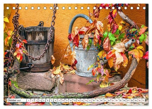 Produktbild: Im Elsass - Eine bunte Vielfalt zum verlieben (Tischkalender 2027 DIN A5 quer), CALVENDO Monatskalender