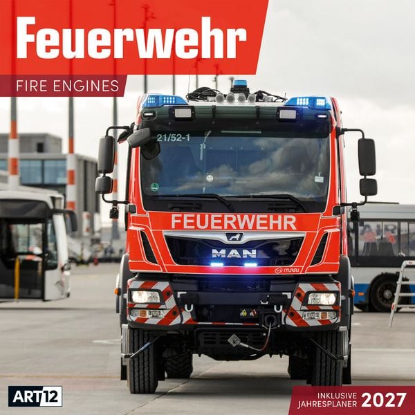Produktbild: Feuerwehr Kalender 2027 - 30x30 - Art12