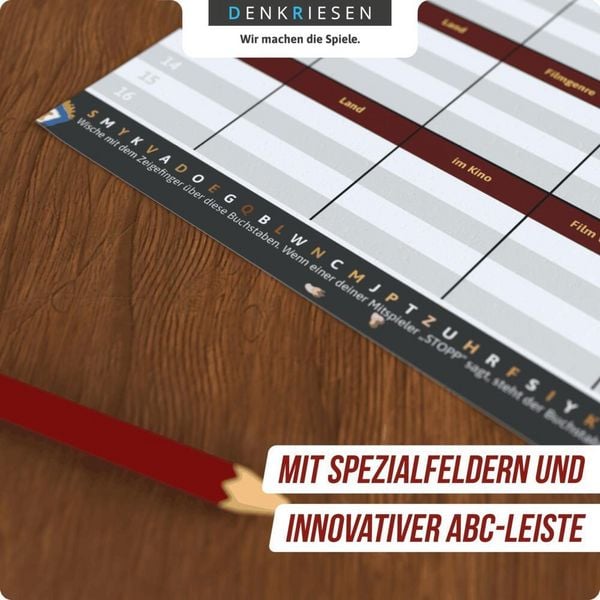 Produktbild: DENKRIESEN - STADT LAND VOLLPFOSTEN&reg; - FILM EDITION - "Licht aus, Film ab." - A4