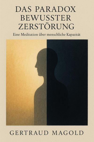 Produktbild: Das Paradox bewusster Zerst&ouml;rung: Eine Meditation &uuml;ber menschliche Kapazit&auml;t
