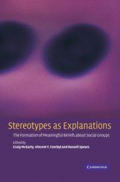 Produktbild: Stereotypes as Explanations