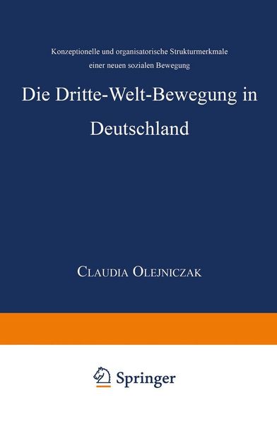 Produktbild: Die Dritte-Welt-Bewegung in Deutschland