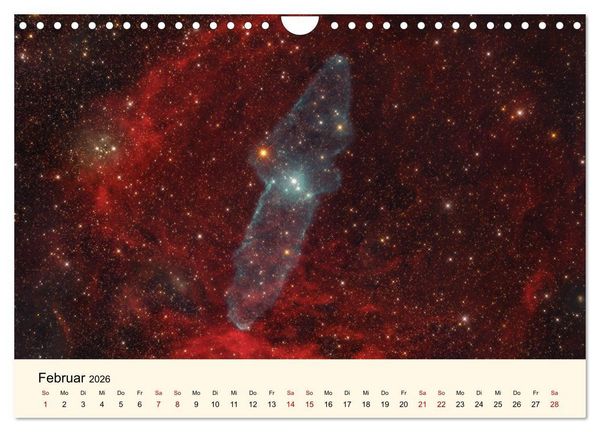Produktbild: Distant Luminosity: Eine fotografische Reise durch das Universum (Wandkalender 2026 DIN A4 quer), CALVENDO Monatskalender