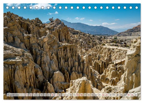 Produktbild: S&uuml;damerika - Von Quito nach Rio (Tischkalender 2026 DIN A5 quer), CALVENDO Monatskalender