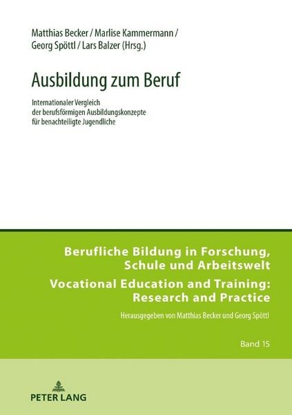 Produktbild: Ausbildung zum Beruf