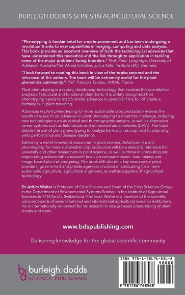 Produktbild: Advances in plant phenotyping for more sustainable crop production
