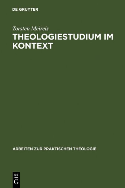 Produktbild: Theologiestudium im Kontext