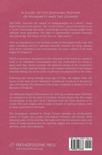 Produktbild: An Outline of Occult Science