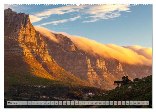 Produktbild: S&uuml;dafrika: Kapstadt, Garden Route und Cape Winelands (hochwertiger Premium Wandkalender 2026 DIN A2 quer), Kunstdruck in Hochglanz