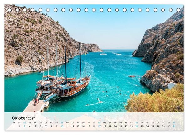 Produktbild: Griechenland - Inselparadies in Europa (Tischkalender 2027 DIN A5 quer), CALVENDO Monatskalender