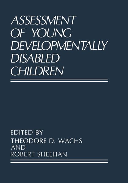 Produktbild: Assessment of Young Developmentally Disabled Children