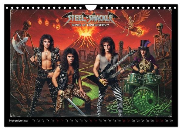 Produktbild: Schrill, bizarr und wilde Haare (Wandkalender 2027 DIN A4 quer), CALVENDO Monatskalender