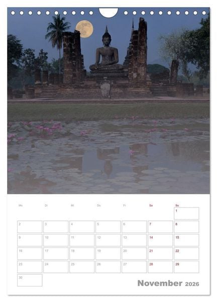 Produktbild: VOLLMOND-Planer - Im Licht der Nacht (Wandkalender 2026 DIN A4 hoch), CALVENDO Monatskalender