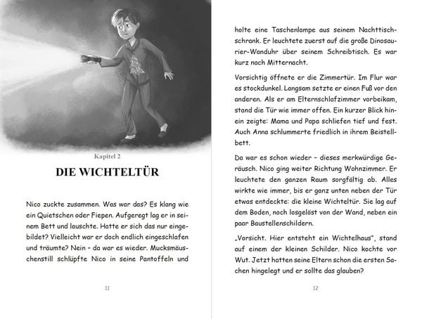 Produktbild: Wichtel-Adventskalender-Buch | Eine magische Wichtelgeschichte f&uuml;r Kinder von 4 bis 10 Jahren | Nico und Flocke im Land der Wichtel | Zum Vorlesen & Selbstlesen im Advent | F&uuml;r Erstleser