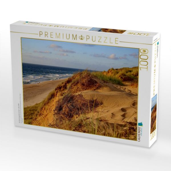 Produktbild: CALVENDO Puzzle bei Wenningstedt auf dem roten Kliff | 1000 Teile Lege-Gr&ouml;&szlig;e 64x48cm Foto-Puzzle f&uuml;r gl&uuml;ckliche Stunden
