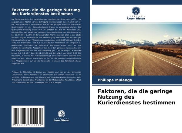 Produktbild: Faktoren, die die geringe Nutzung des Kurierdienstes bestimmen