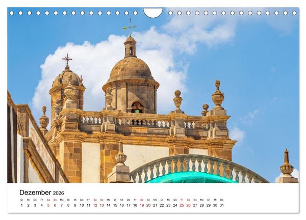 Produktbild: Las Palmas de Gran Canaria - eine gro&szlig;artige Stadt (Wandkalender 2026 DIN A4 quer), CALVENDO Monatskalender
